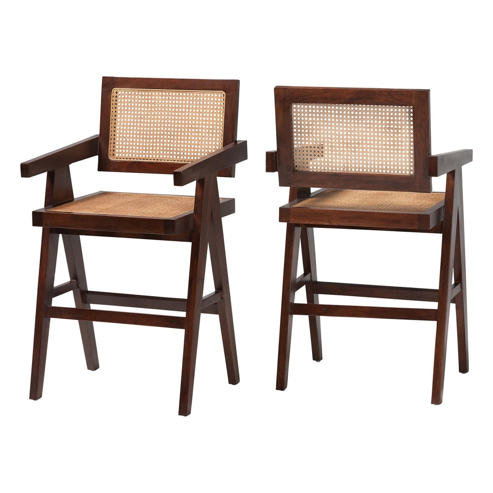 Kresna Natural Rattan Counter Stool