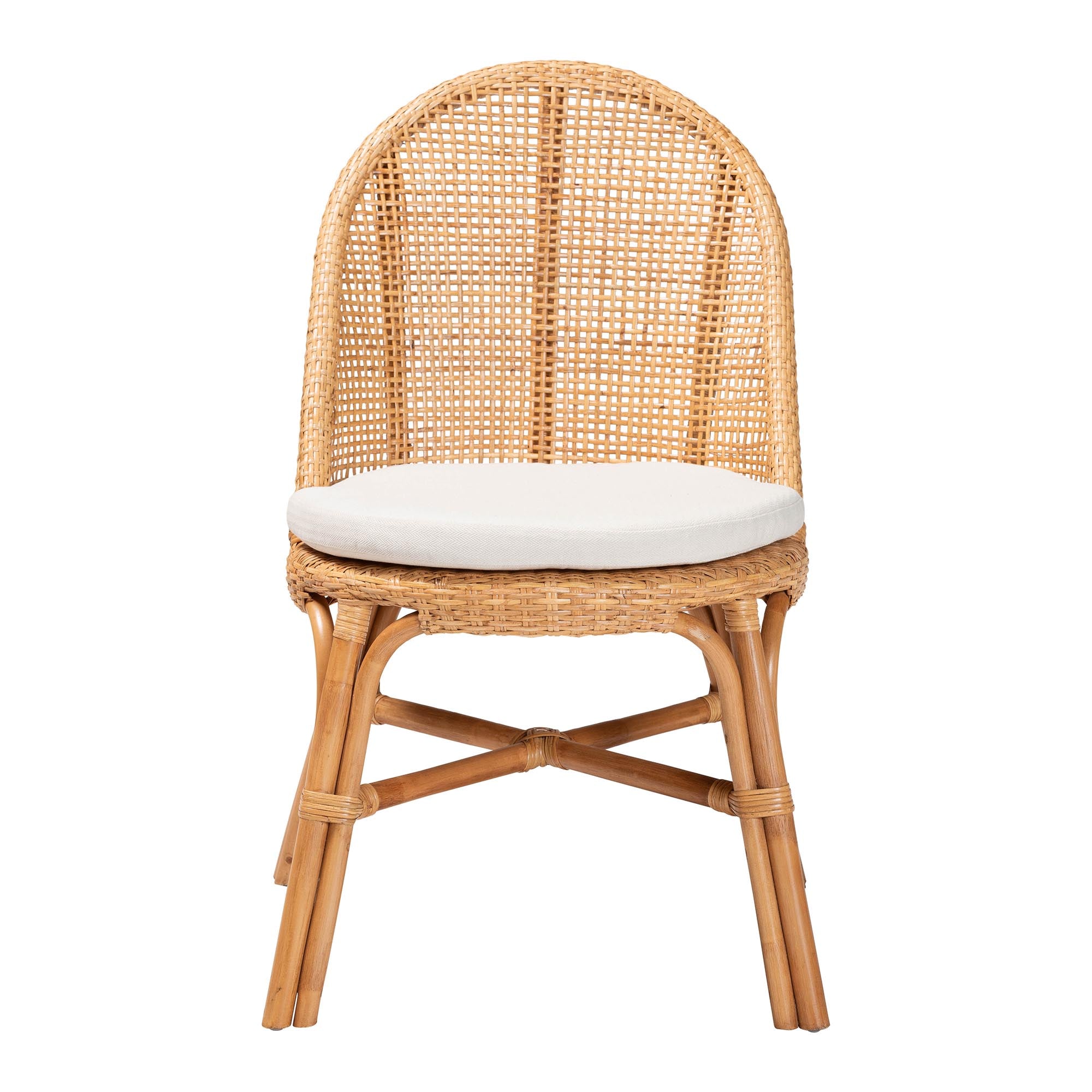 Daniela Bohemian Light Honey Rattan Dining Chair