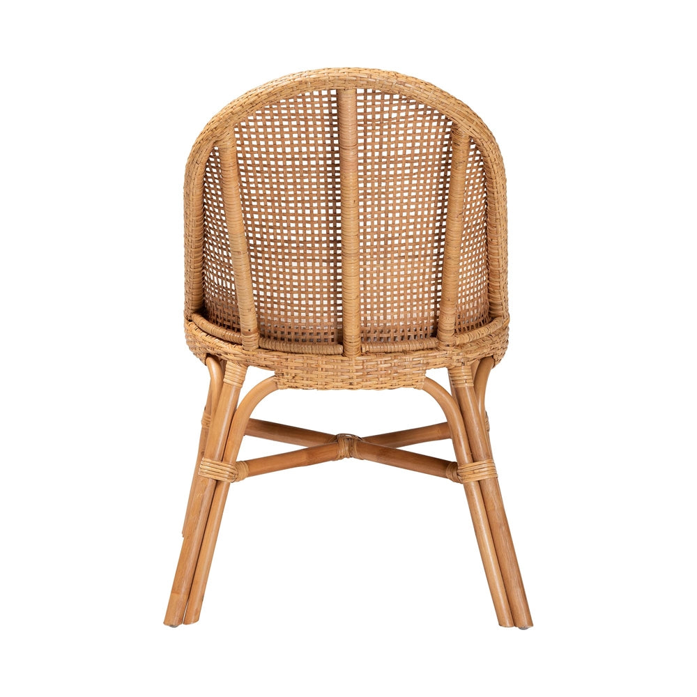 Daniela Bohemian Light Honey Rattan Dining Chair