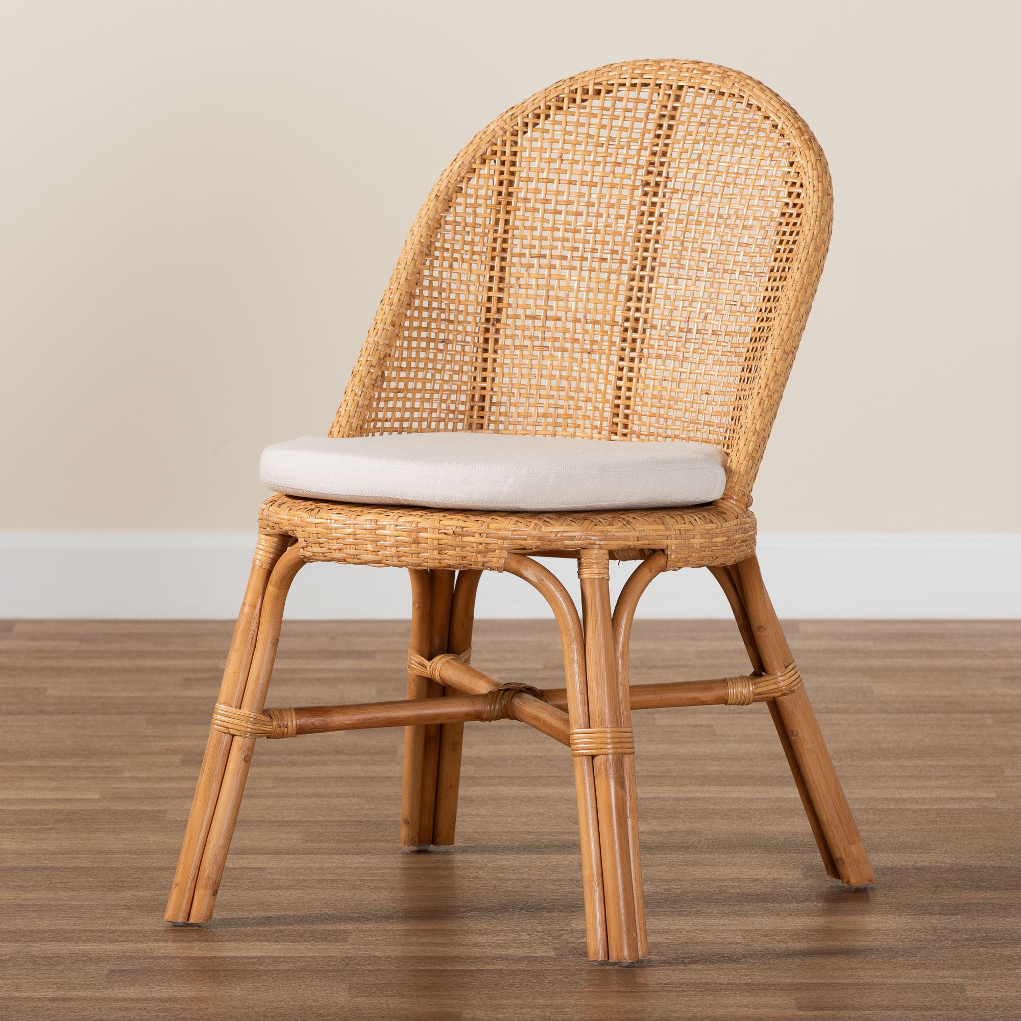 Daniela Bohemian Light Honey Rattan Dining Chair