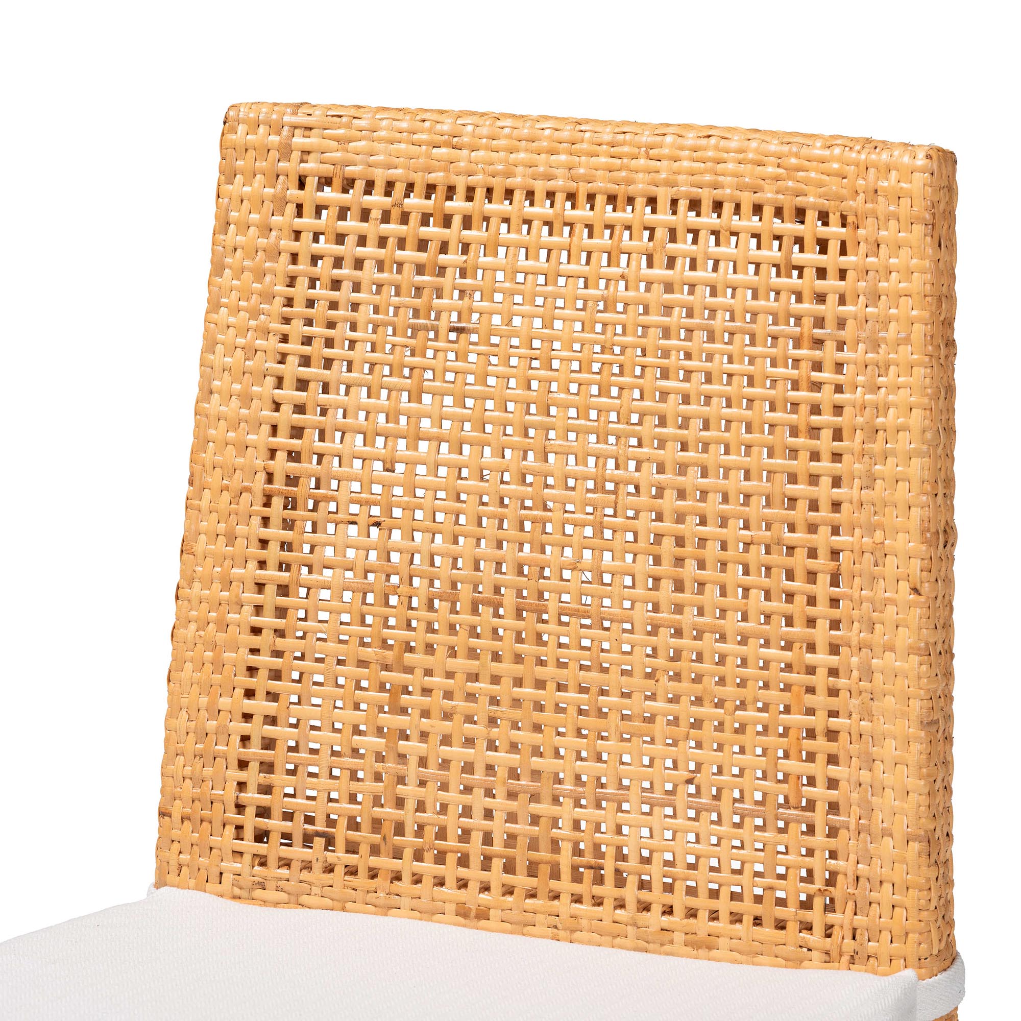 Morris Bohemian Light Honey Rattan Dining Chair
