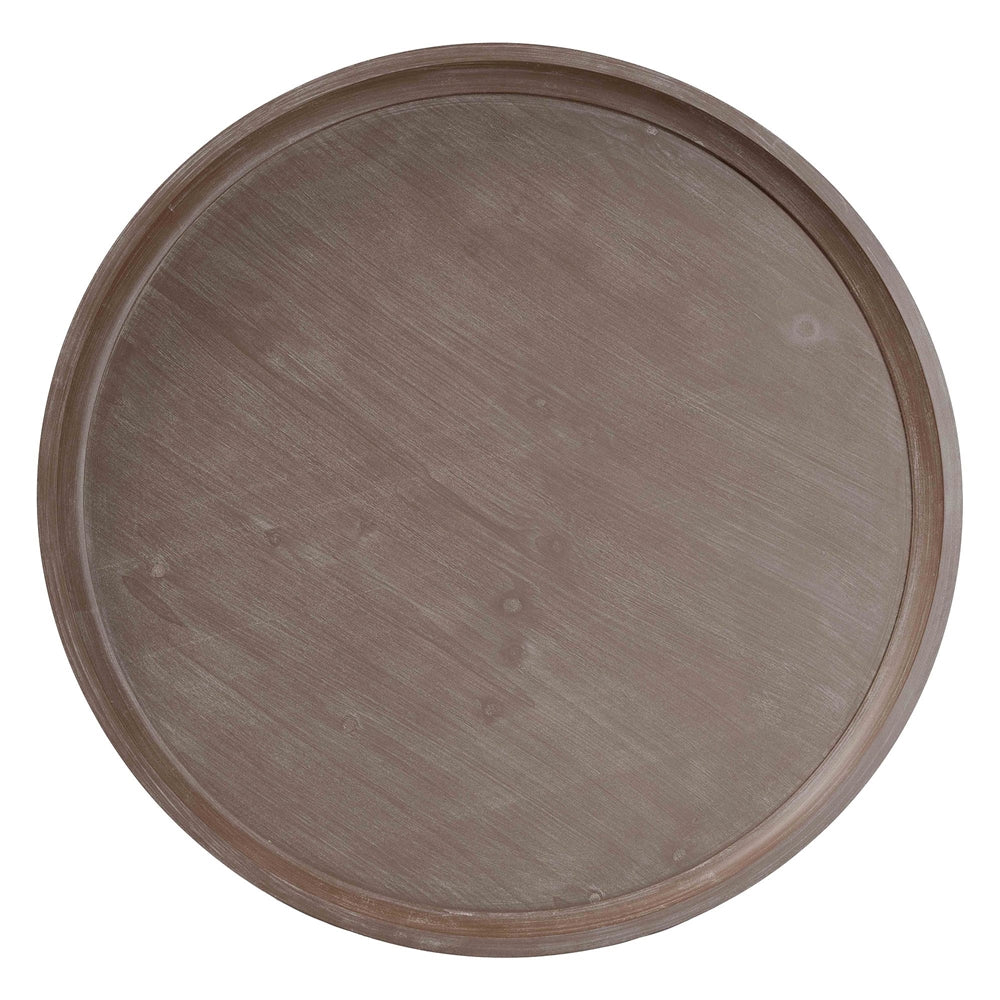 Madrona French Country Antique Brown Wood Coffee Table