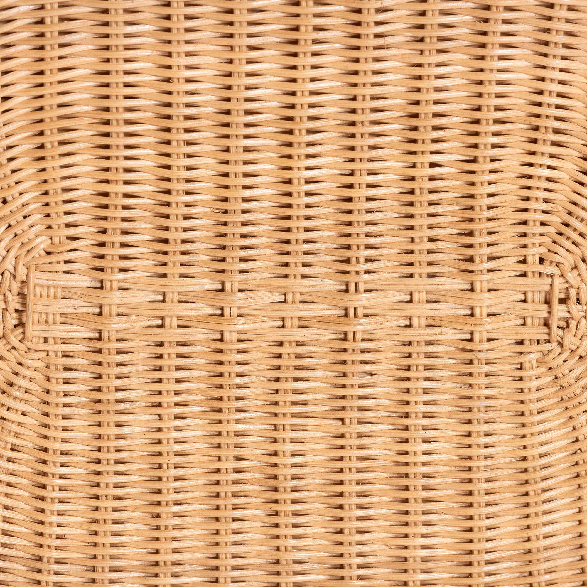 Elissa Bohemian Light Honey Rattan Elephant End Table