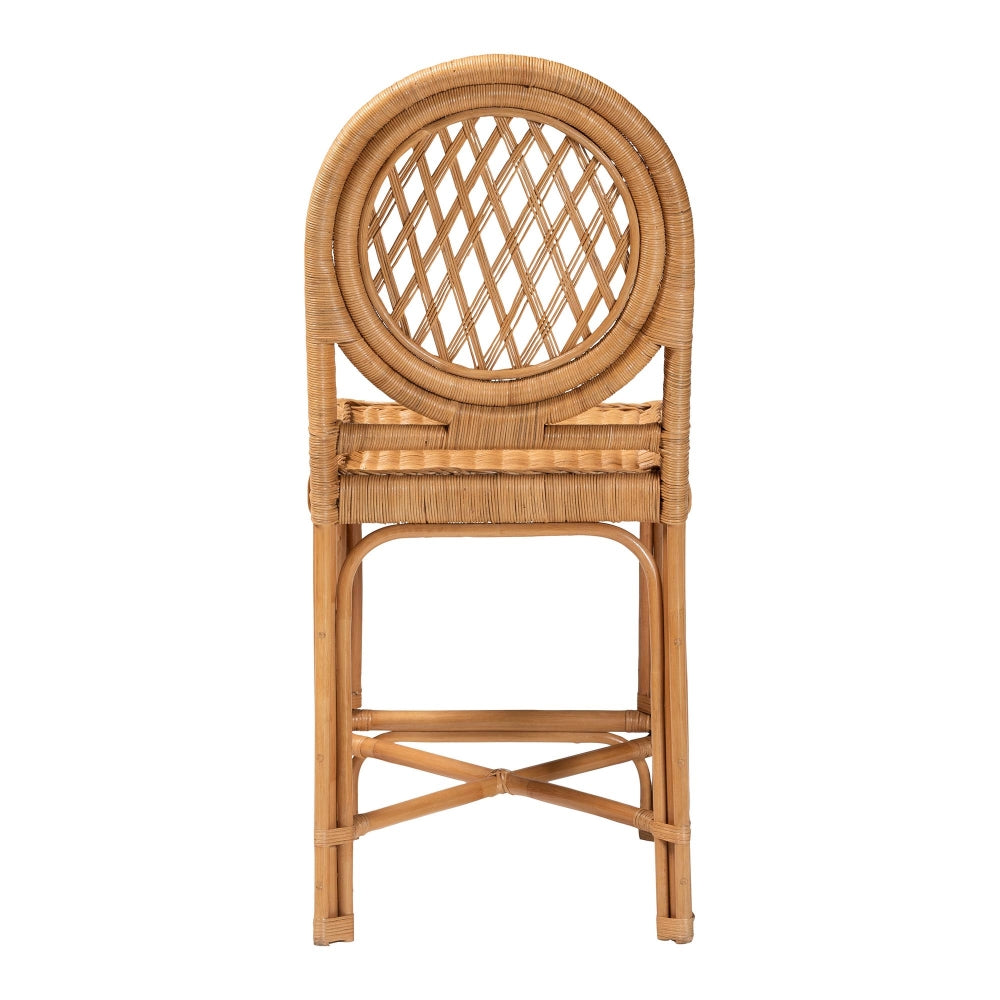 Oxford Natural Rattan Counter Stool