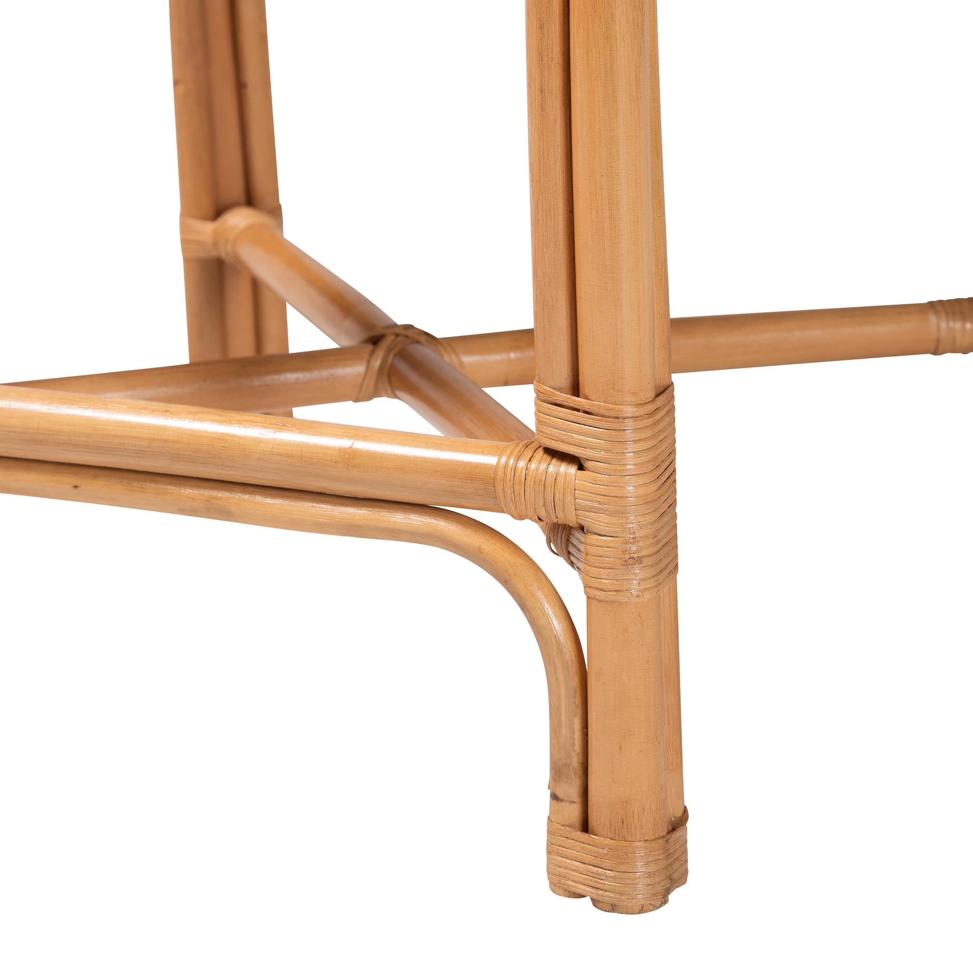 Oxford Natural Rattan Counter Stool