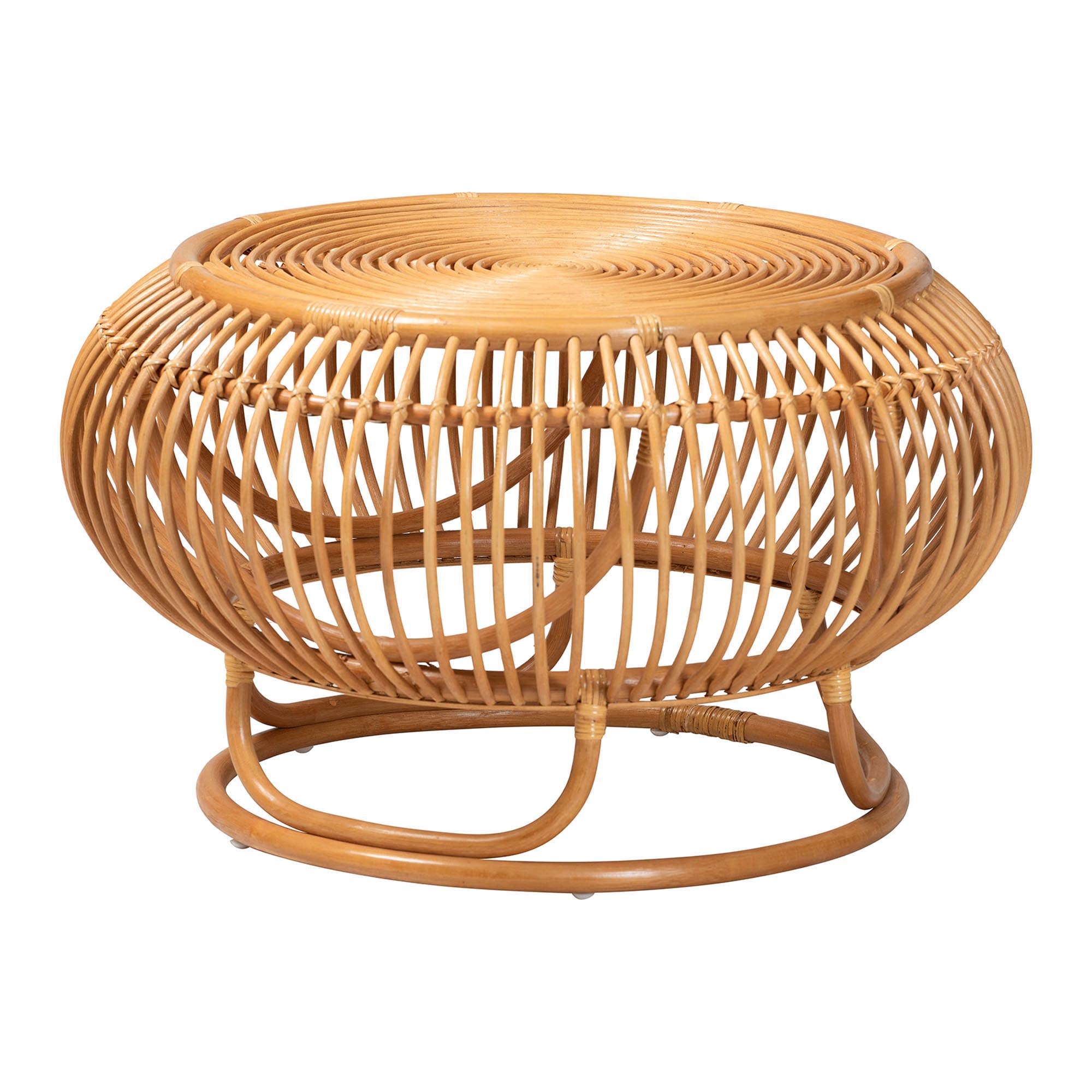 Adeola Natural Rattan Coffee Table