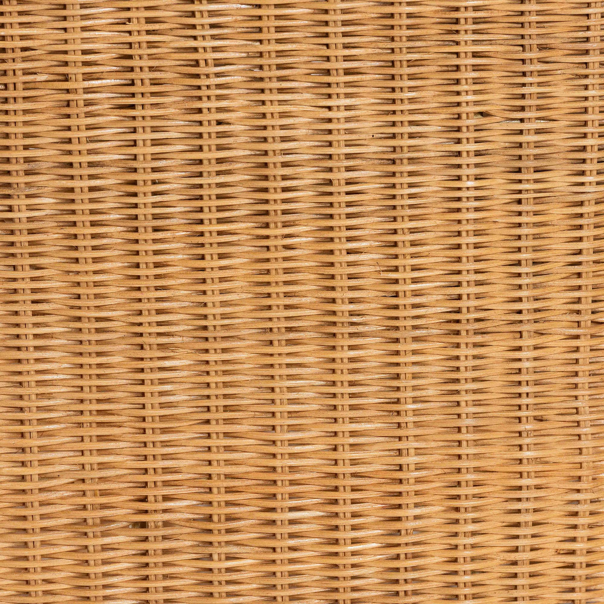 Carina Natural Rattan Barrel Dining Chair - Handwoven Wicker Accent Chair with Curved Backrest and Removable Cushion, Coastal Boho Kitchen or Dining Room Seating