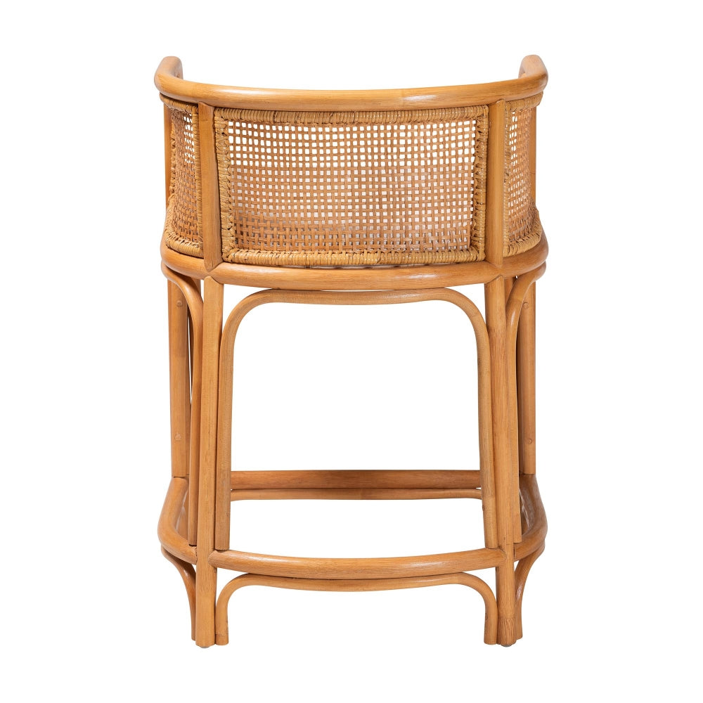 Ania Natural Rattan Counter Stool