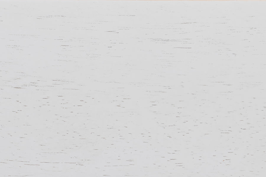 Caliana Bobbin Four-Poster Platform Bed - Wooden Bed Frame with Turned Spindle Posts and Panel Headboard, Vintage-Inspired Bedroom Furniture, White, Queen