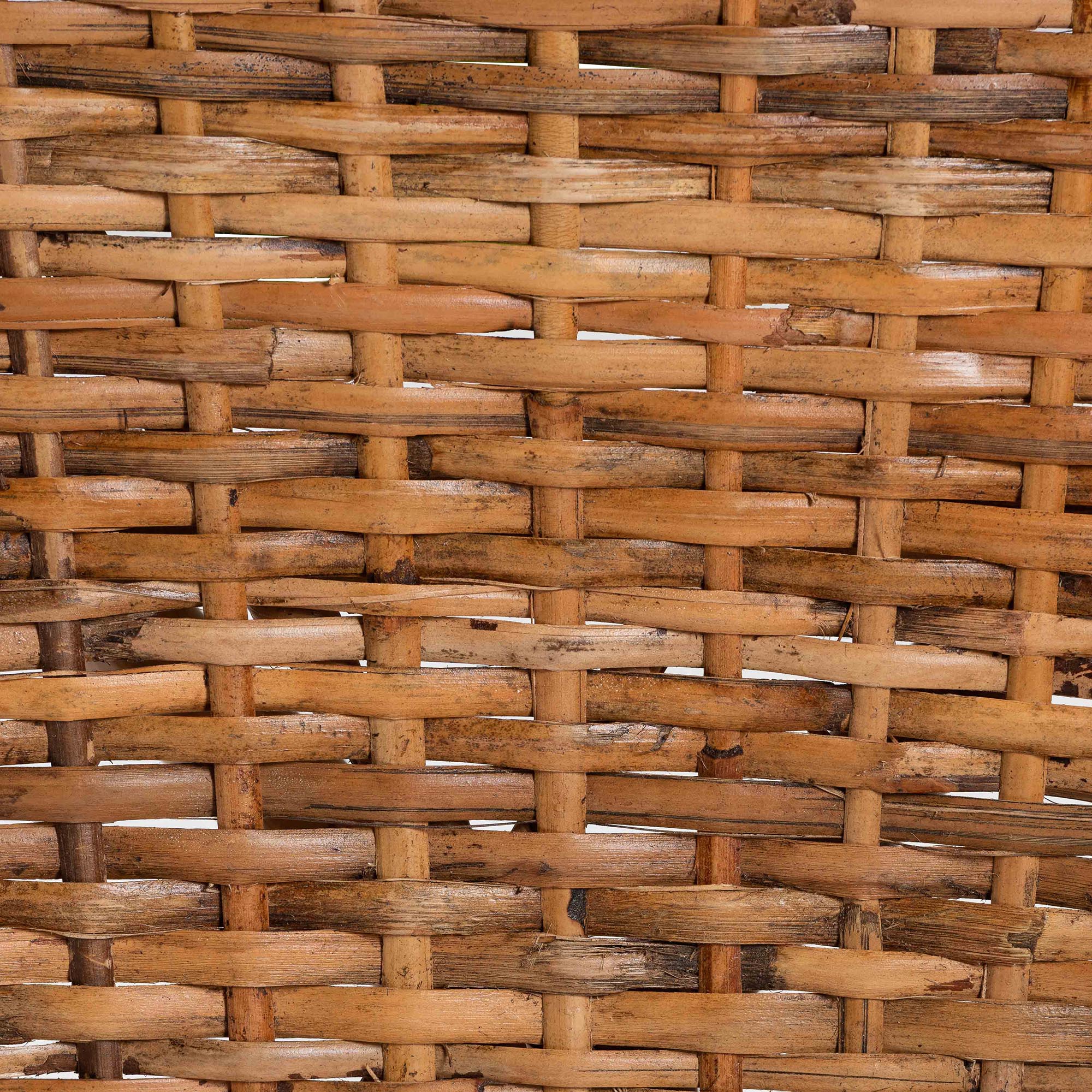 Tara 2-Piece Natural Rattan Dining Chair - Handwoven Wicker Armchair with Curved Backrest, Boho Coastal Seating