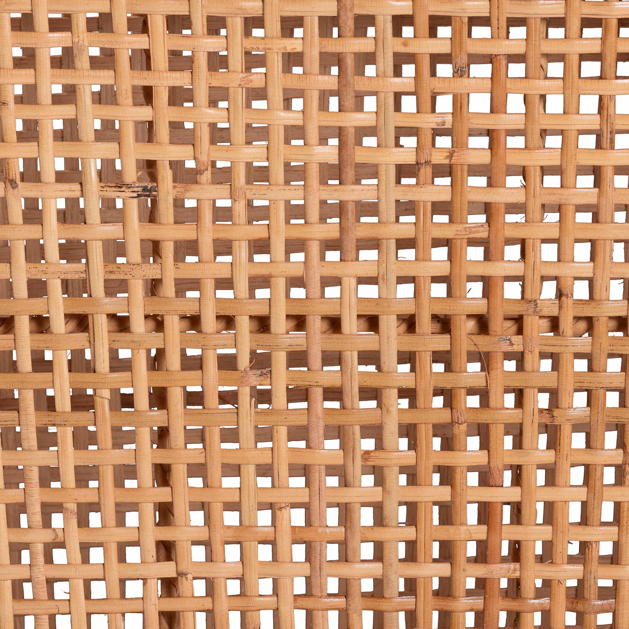 Lesia Natural Rattan Counter Stool with Cushion - Handwoven Wicker Stool with Mahogany Wood Frame, Coastal Boho Style for Kitchen Island or Bar Seating