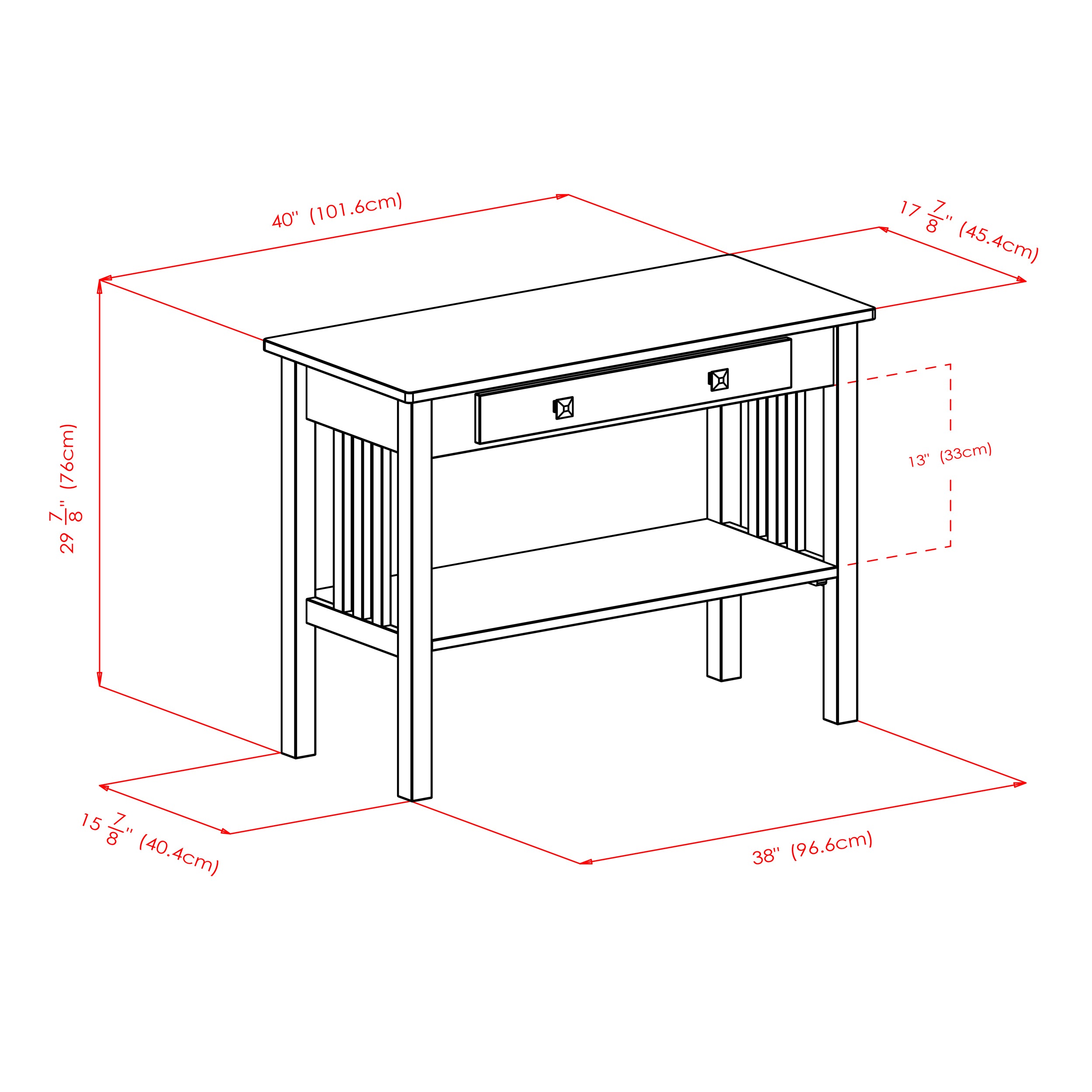 Stafford Console Hall Table, Oyster Gray