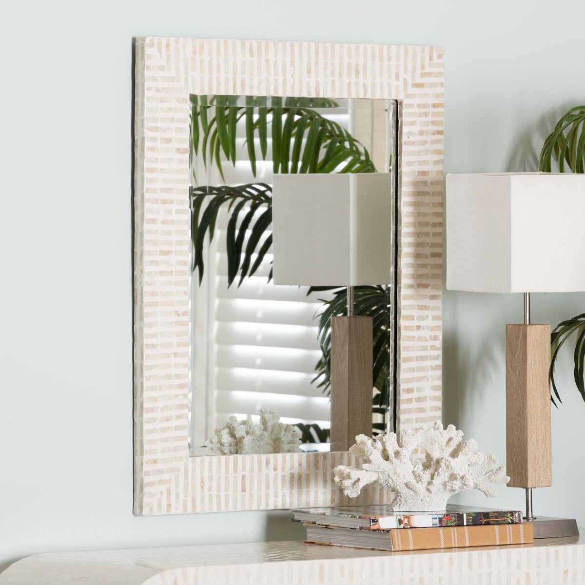 Chalina Capiz Shell Accent Mirror