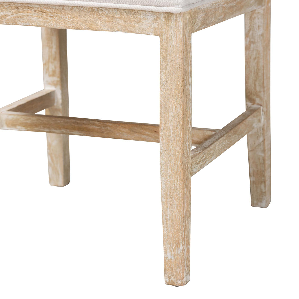 Rivermont 2-Piece Dining Chair Set with Seagrass Backrest, Whitewash