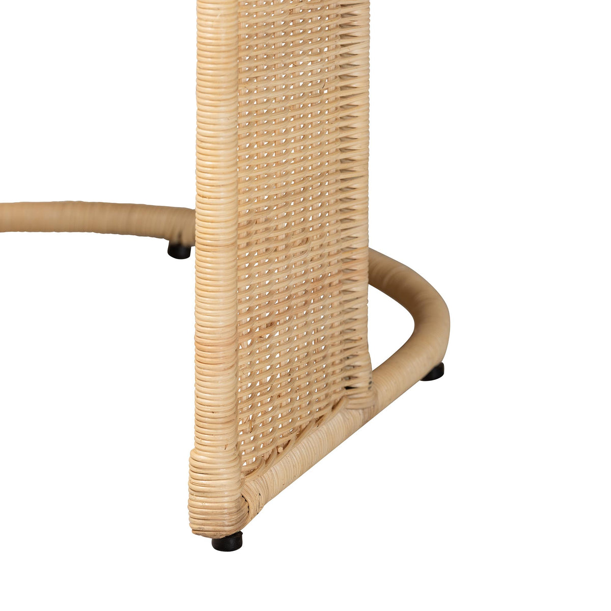 Palm Natural Rattan Dining Chair, Natural Brown