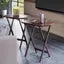 Corbett 2-Pc Oversized Snack Tables, Walnut