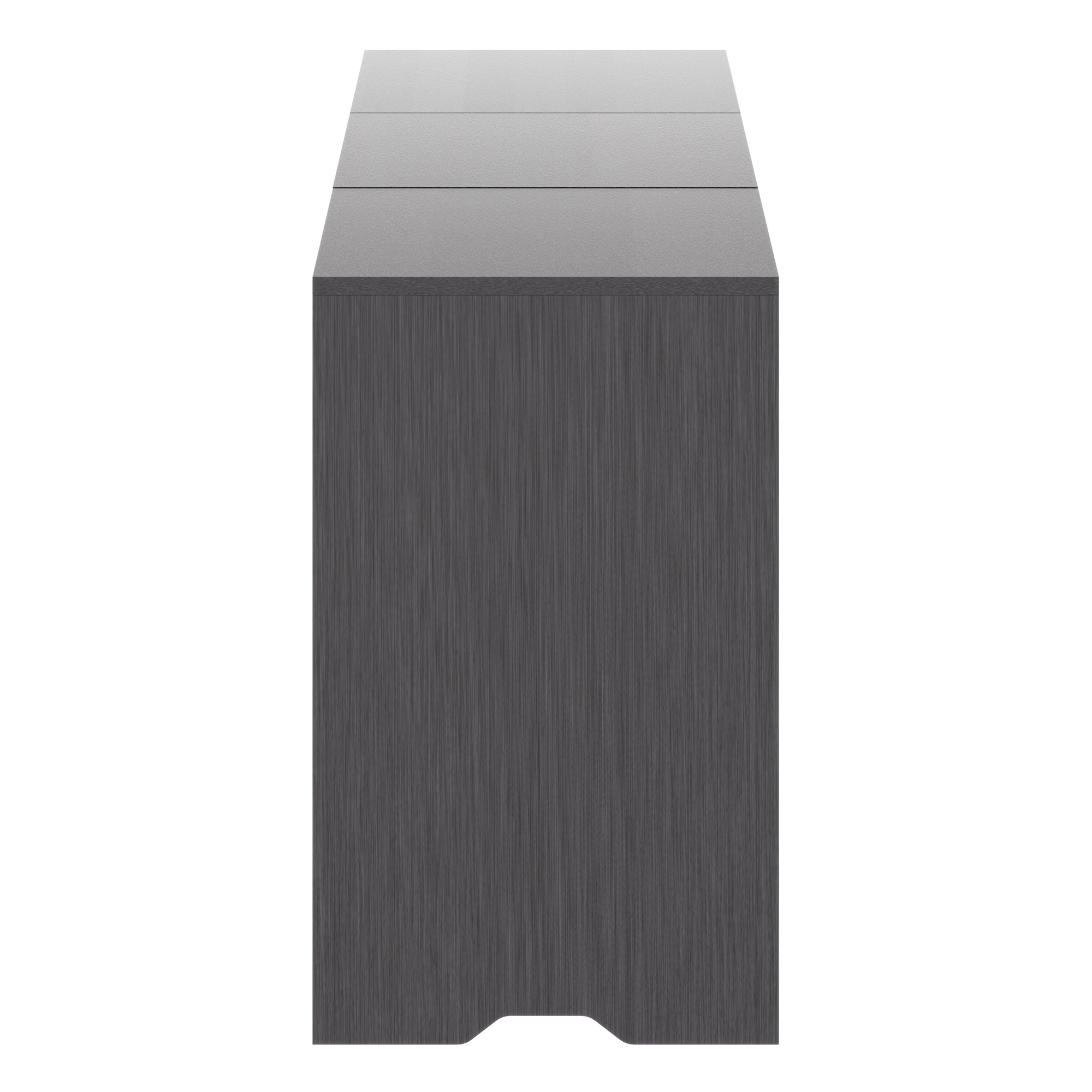 Nova 3-Pc Storage Cabinet Set, Charcoal