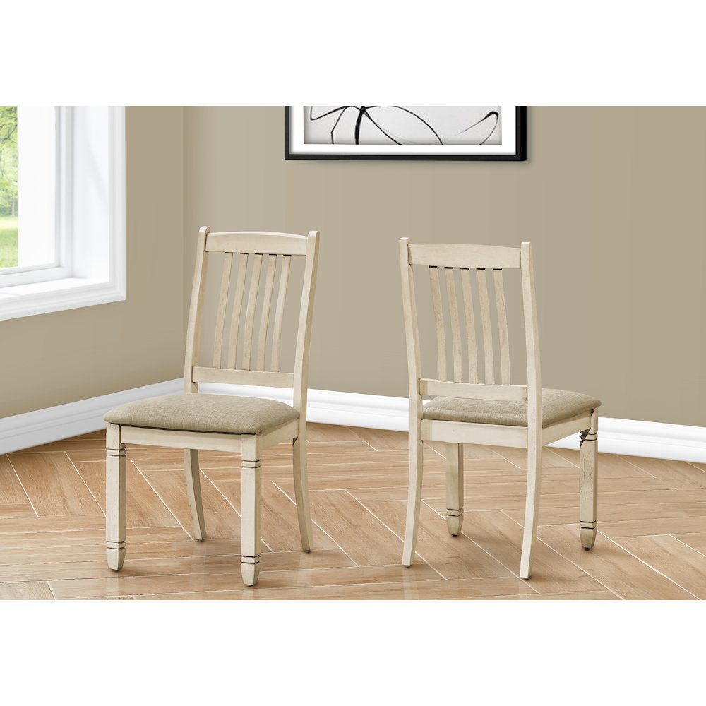Reptone - Dining Chair 38" Height Set Of 2 Side Upholstered Kitchen