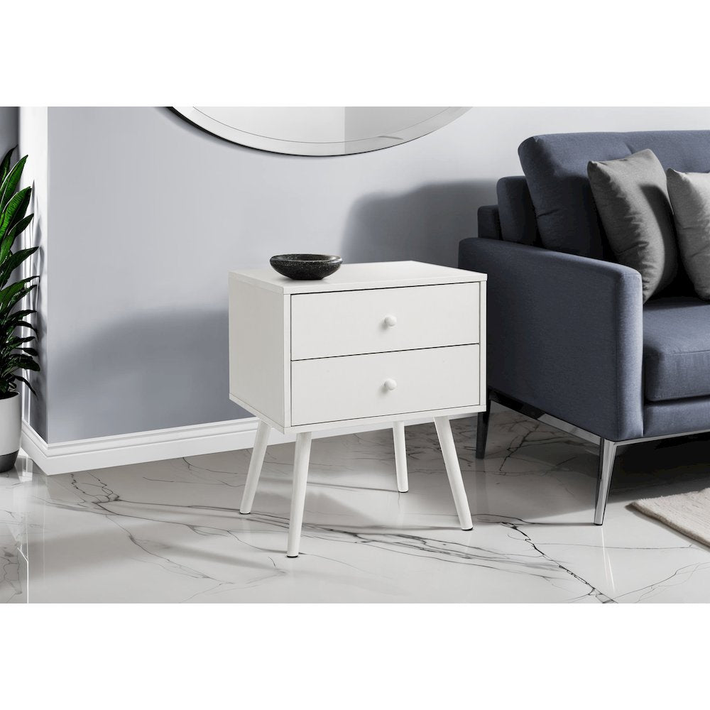Marlisa - Accent Table Bedroom End Living Room Nightstand Side Table Storage
