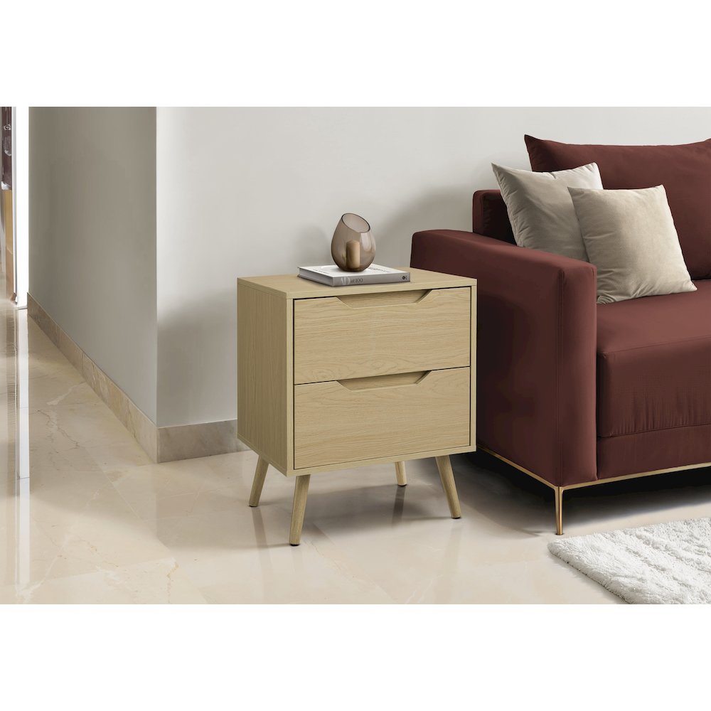 Cerne - Accent Table Side Table End Storage Drawer Nightstand Bedroom Living