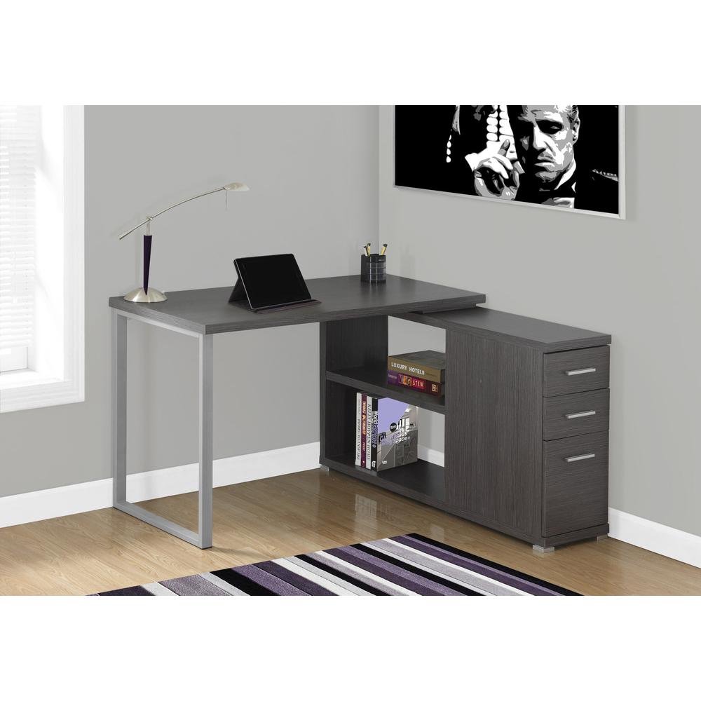Anise - Computer Desk Home Office Corner Left Right Set-up Storage Drawers