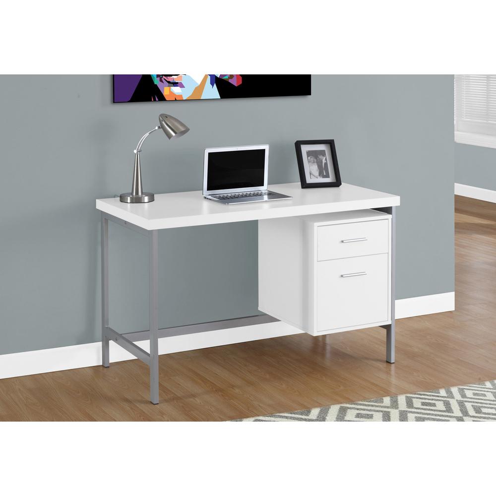 Jeane - Computer Desk Home Office Laptop Left Right Set-up Storage Drawers