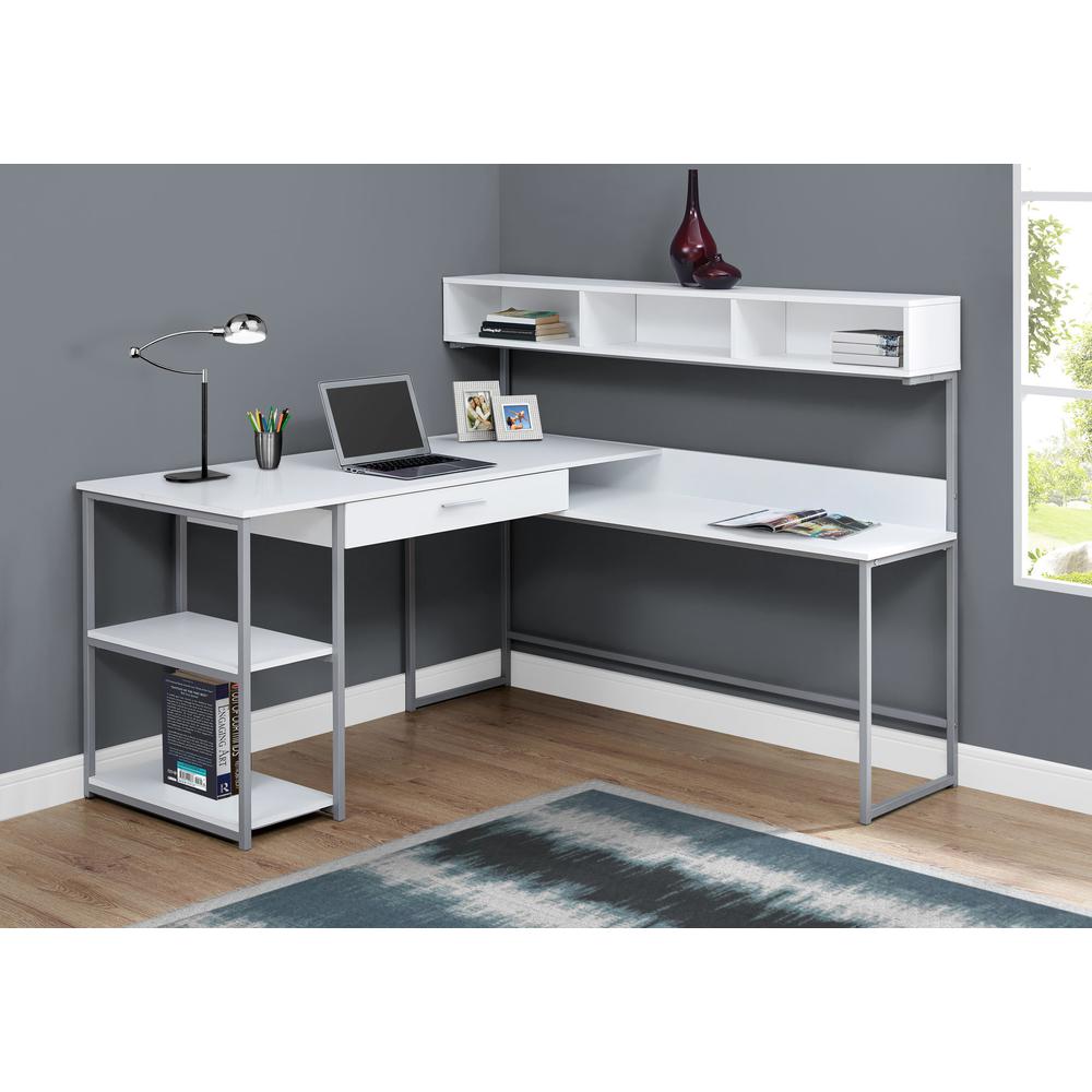 Gustavo - Computer Desk Home Office Corner Storage Drawers L Shape Work