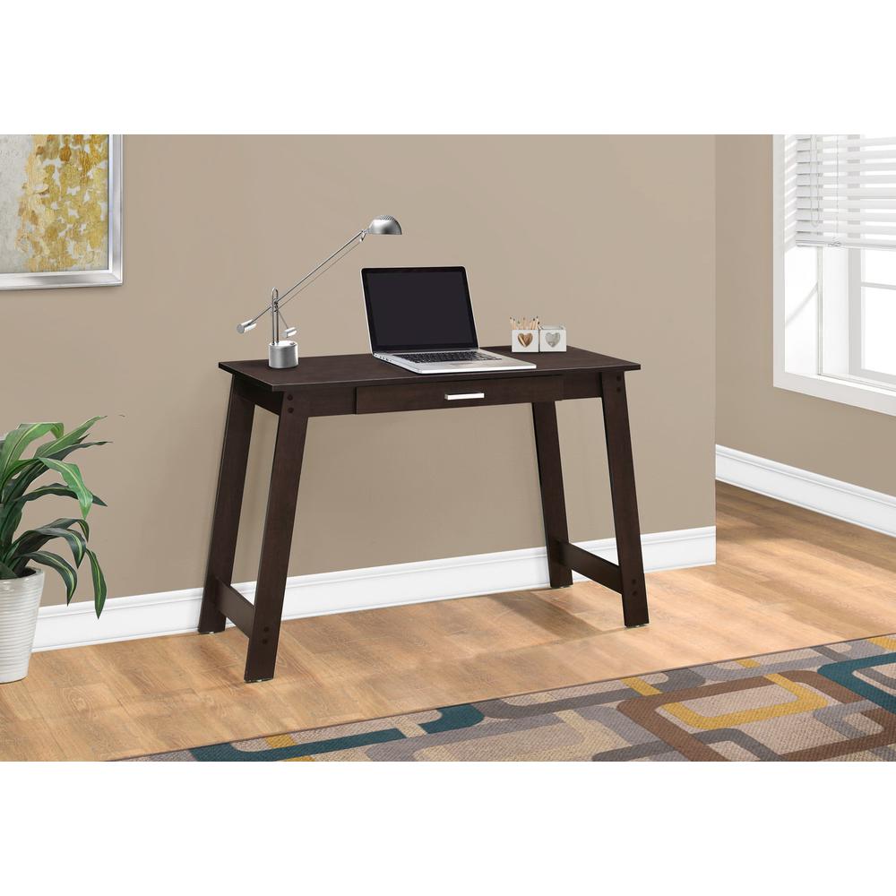 Gabriel - Computer Desk Home Office Laptop Storage Drawers Work Brown Laminate