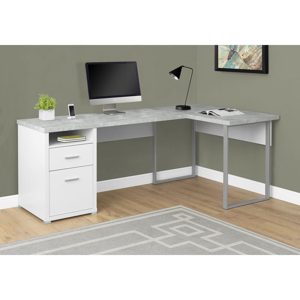 Oksana - Computer Desk Home Office Corner Left Right Set-up Storage Drawers