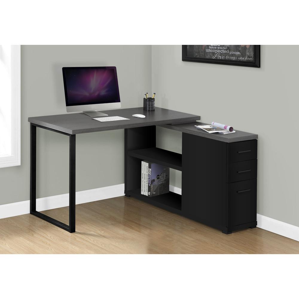 Emiko - Computer Desk Home Office Corner Left Right Set-up Storage Drawers
