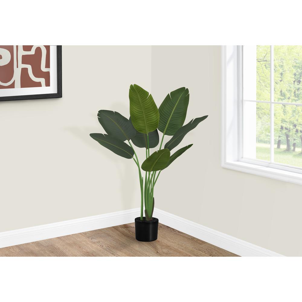 Prewitt - Artificial Plant 44" Tall Bird Of Paradise Tree Indoor Faux