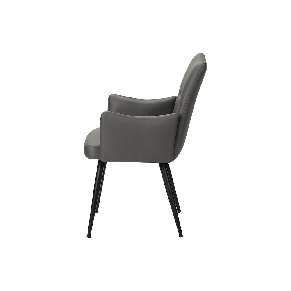 Ethel - Dining Chair 36" Height Set Of 2 Upholstered Side Dining