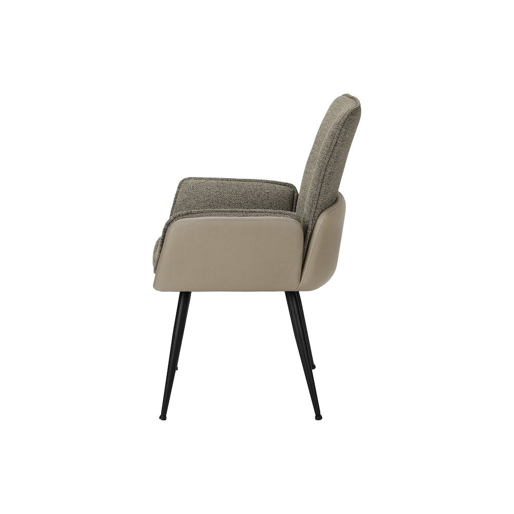 Dabury - Dining Chair 36" Height Set Of 2 Upholstered Side Dining