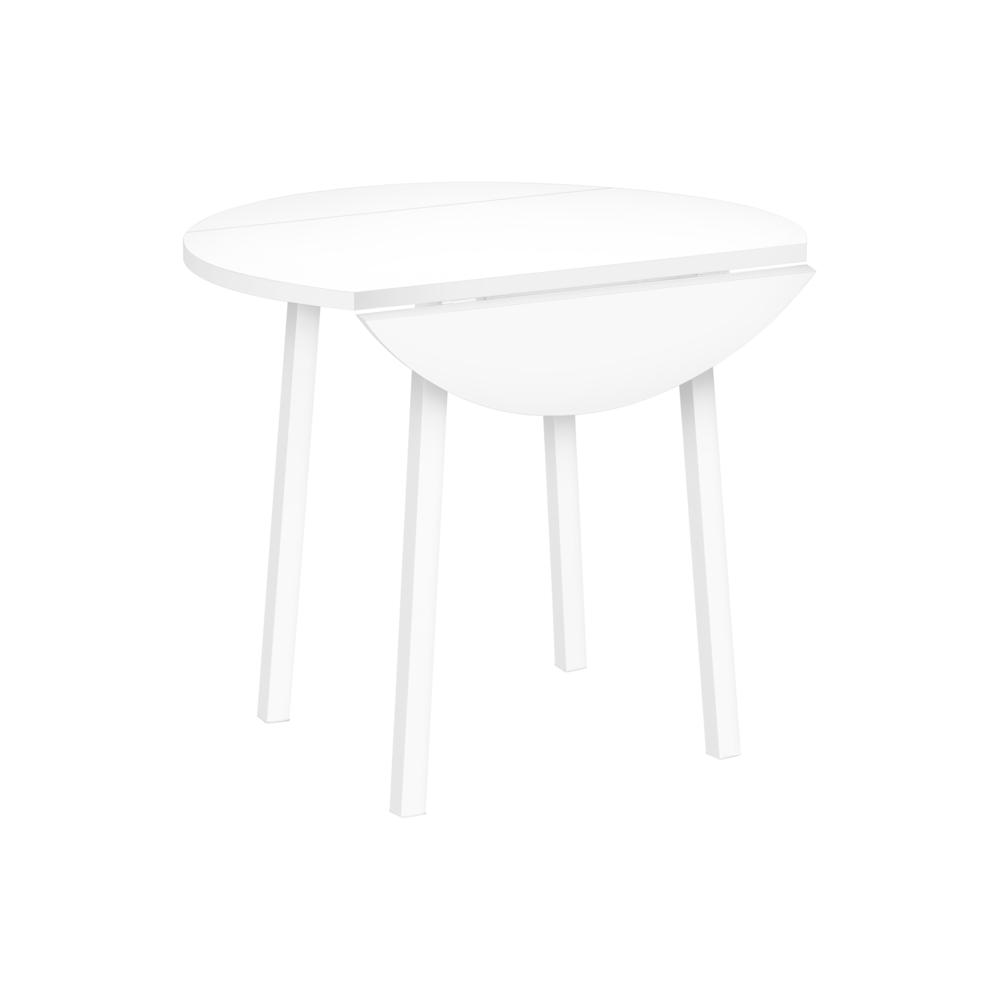 Lamont - Dining Table Set 3pcs Set Small 35" Drop Leaf Kitchen
