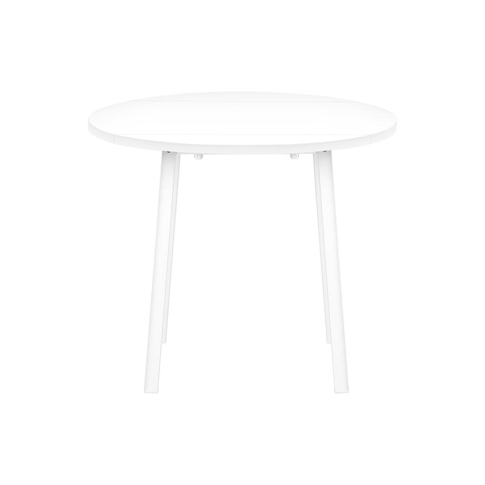 Lamont - Dining Table Set 3pcs Set Small 35" Drop Leaf Kitchen