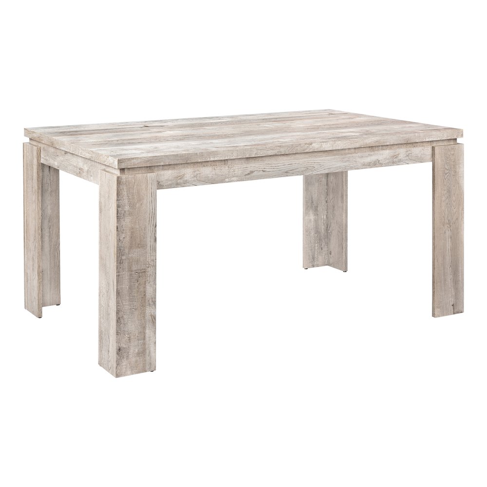 Jewel - Dining Table 60" Rectangular Kitchen Dining Room Beige Laminate Contemporary