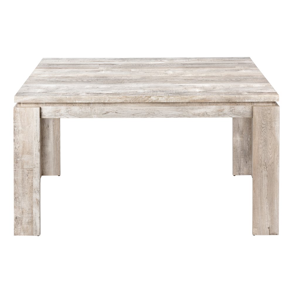 Jewel - Dining Table 60" Rectangular Kitchen Dining Room Beige Laminate Contemporary