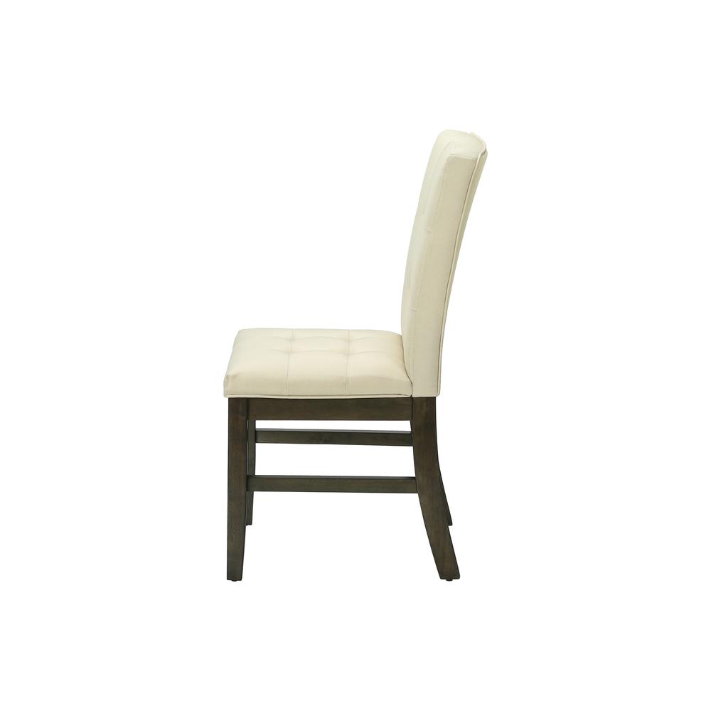 Square - Dining Chair 37" Height Set Of 2 Upholstered Dining Room