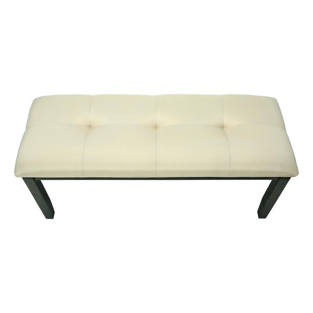 Wayne - Bench 44" Rectangular Dining Room Entryway Kitchen Hallway Upholstered Wood