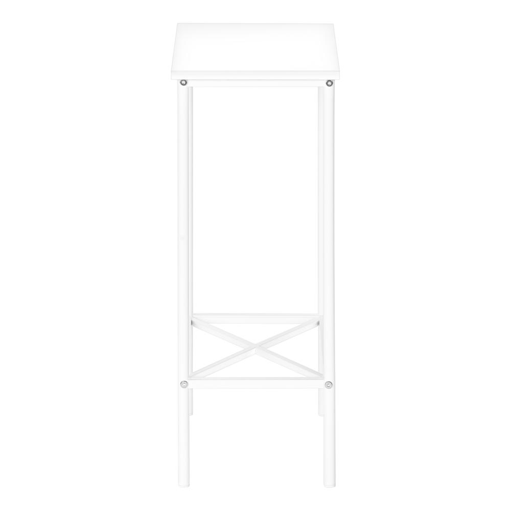 Aramis - Accent Table Side End Narrow Small 2 Tier Living Room