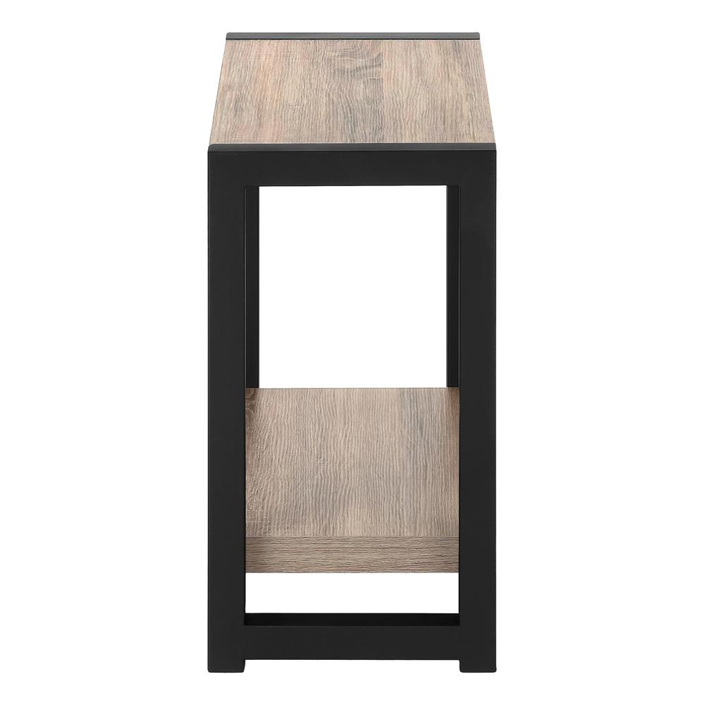 Rona - Accent Table Side End Narrow Small 2 Tier Living Room