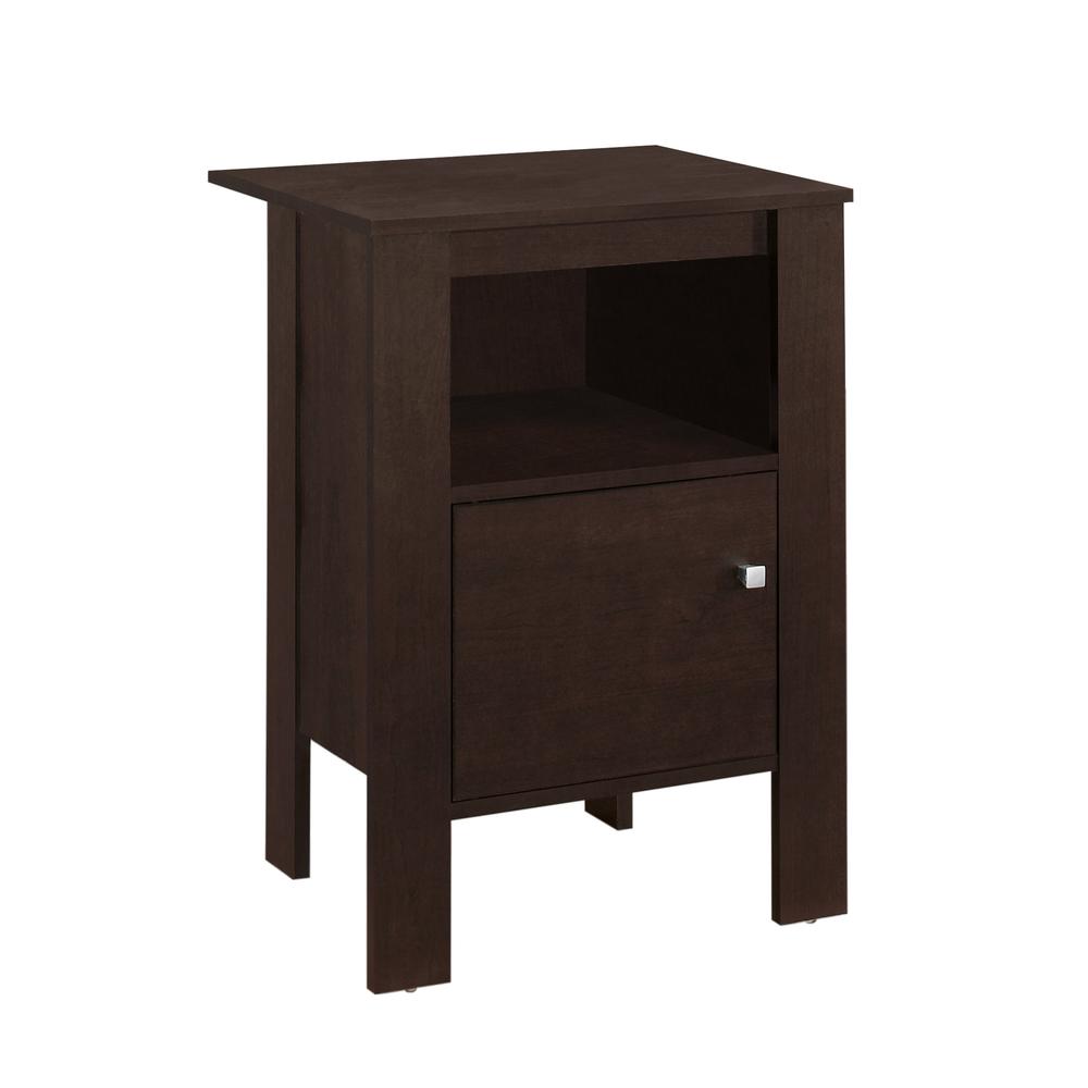 Polaris - Accent Table Side End Nightstand Lamp Storage Living Room Bedroom