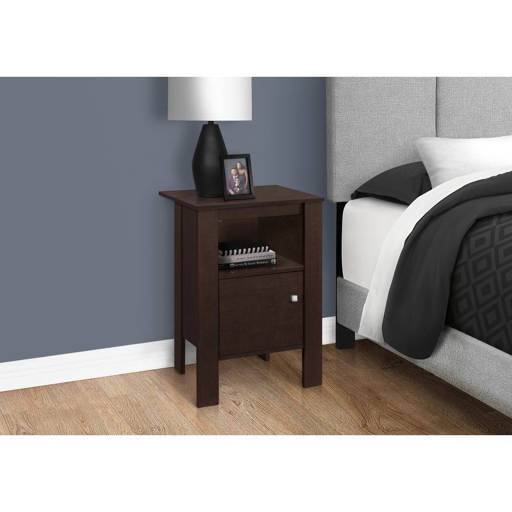 Polaris - Accent Table Side End Nightstand Lamp Storage Living Room Bedroom