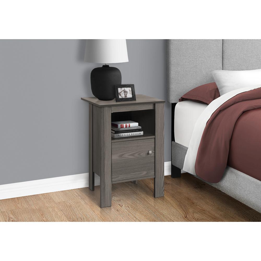 Indus - Accent Table Side End Nightstand Lamp Storage Living Room Bedroom