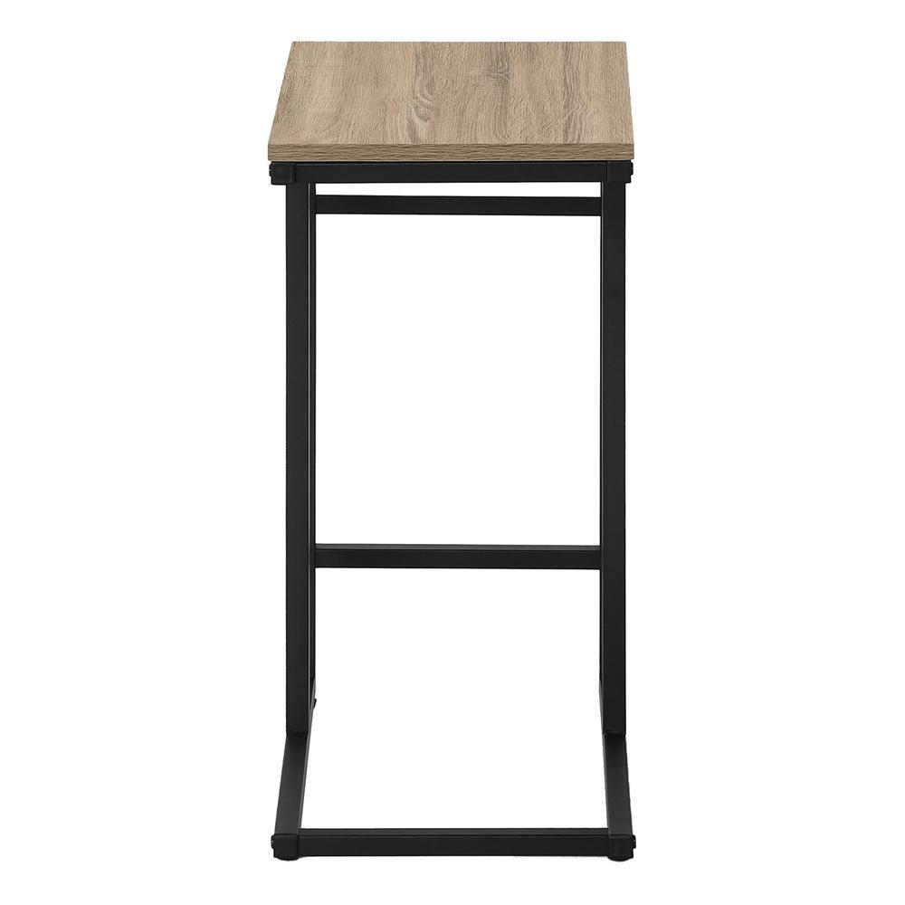 Bianchi - Accent Table C-shaped End Side Snack Living Room Bedroom Brown