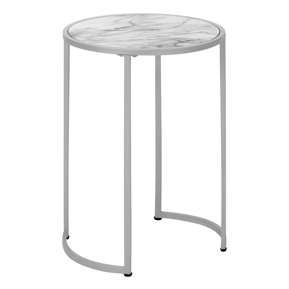 Boyet - Accent Table Side Round End Nightstand Lamp Living Room Bedroom