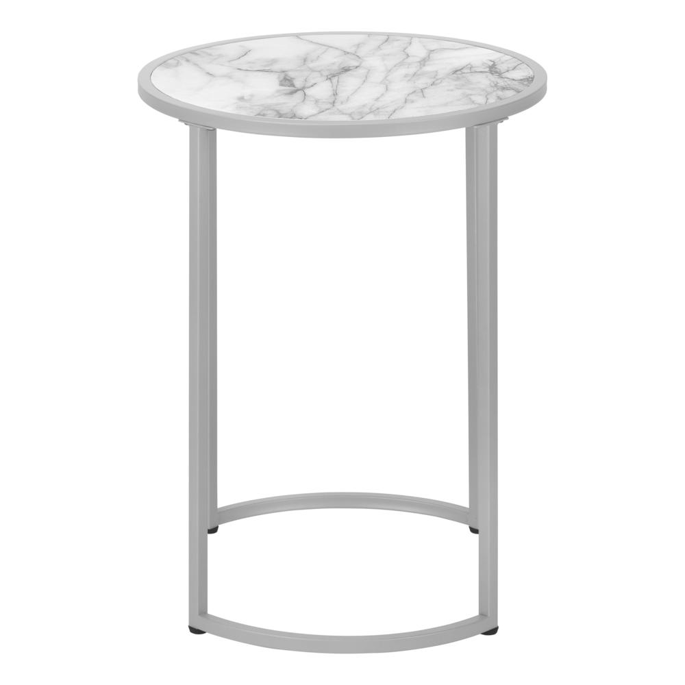 Boyet - Accent Table Side Round End Nightstand Lamp Living Room Bedroom