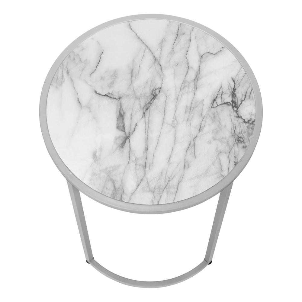 Boyet - Accent Table Side Round End Nightstand Lamp Living Room Bedroom