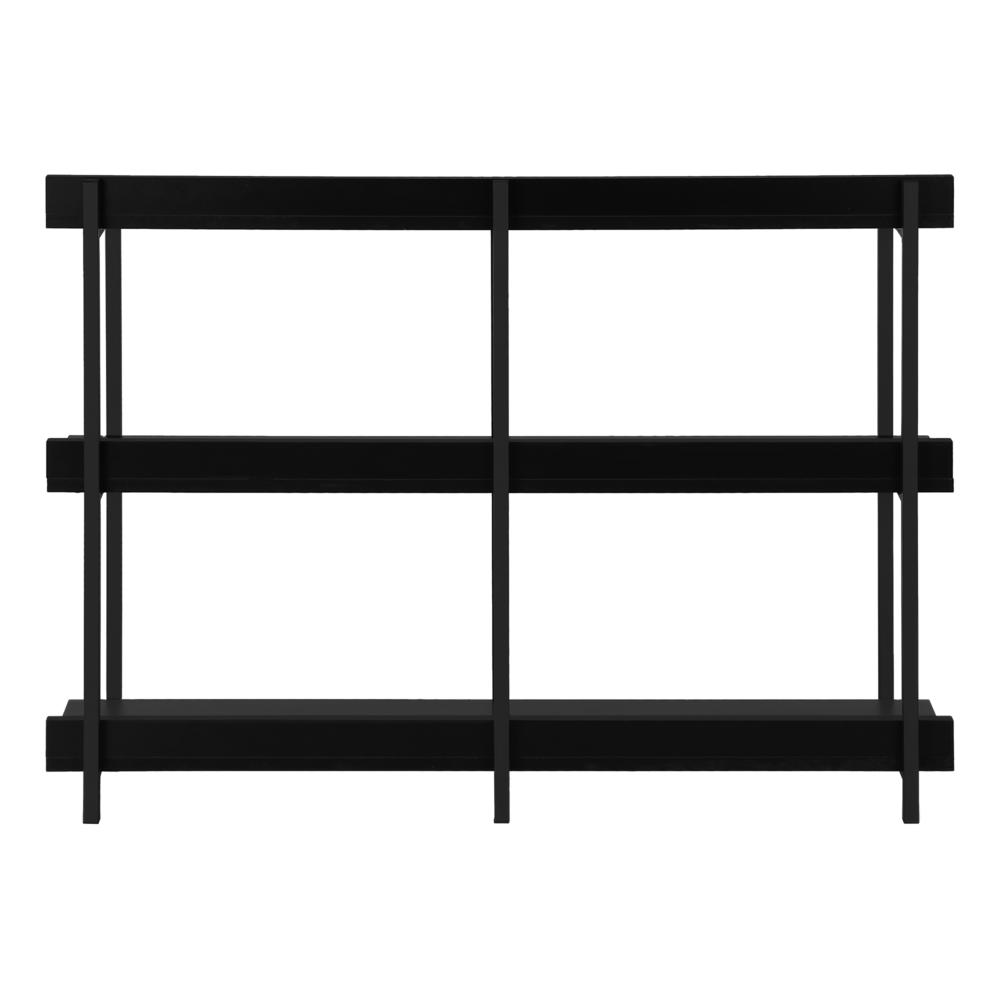 Horn - Accent Table Console Entryway Narrow Sofa Living Room Bedroom Black