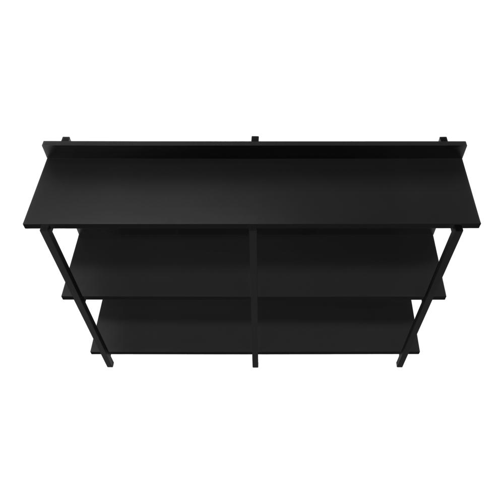 Horn - Accent Table Console Entryway Narrow Sofa Living Room Bedroom Black